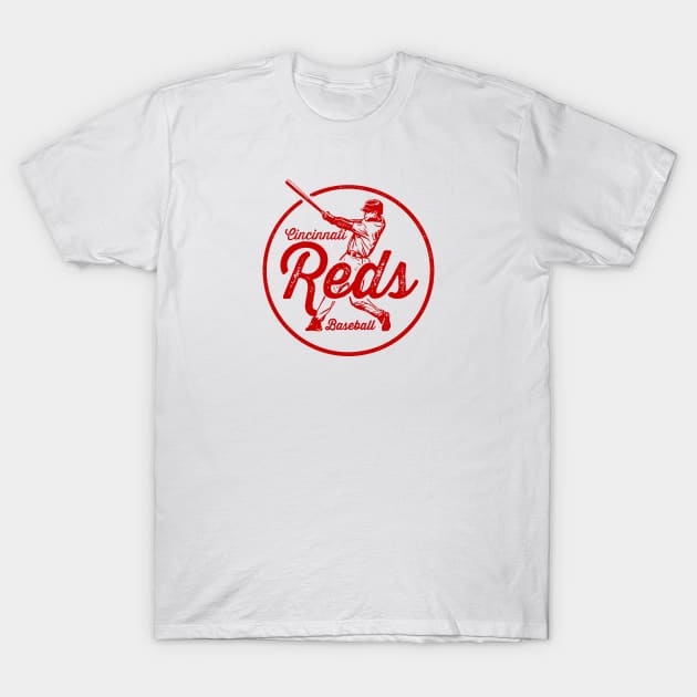 Vintage Reds T-Shirt by Throwzack